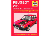 Haynes Werkplaatshandboek Peugeot 205 benzine (1983-1997)