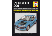 Haynes Werkplaatshandboek Peugeot 206 benzine &amp; diesel (2002-2009)