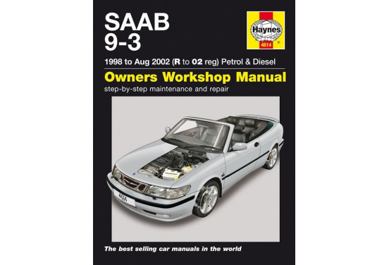 Haynes Werkplaatshandboek Saab 9-3 benzine & diesel (1998-Aug 2002)