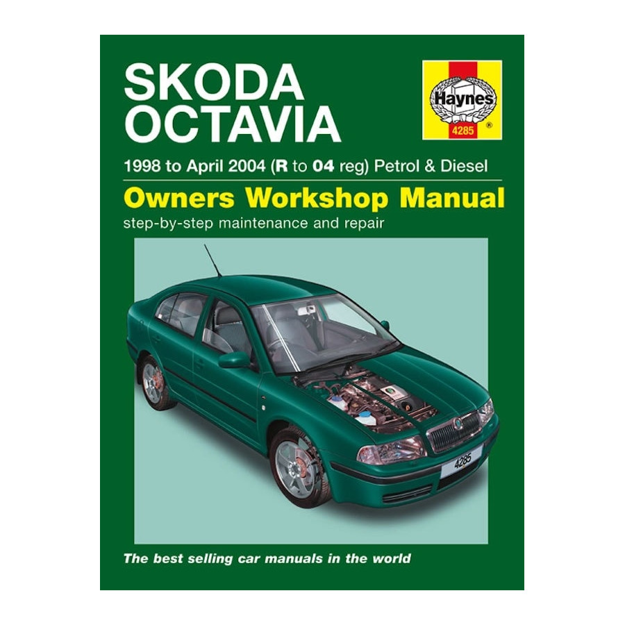 Haynes Werkplaatshandboek Skoda Octavia benzine &amp; Diesel(1998-Apr 2004) voor o.a. SKODA | Winparts.be - Werkplaats auto