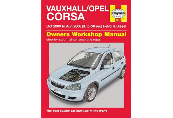 Haynes Werkplaatshandboek Vauxhall/Opel Corsa benzine & Diesel(Oct 2000-2006)
