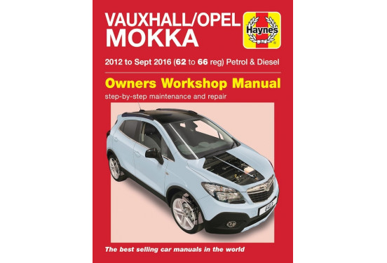 Haynes Werkplaatshandboek Vauxhall/Opel Mokka benzine & diesel (2012 - 2016)
