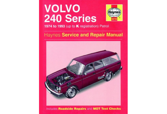 Haynes Werkplaatshandboek Volvo 240 Series benzine (1974 -1993)