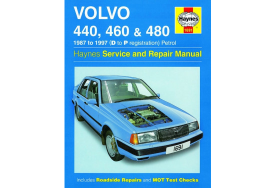 Haynes Werkplaatshandboek Volvo 440, 460 & 480 benzine (1987-1997)