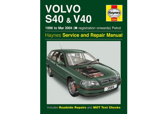 Haynes Werkplaatshandboek Volvo S40 & V40 benzine (1996 - maart 2004)