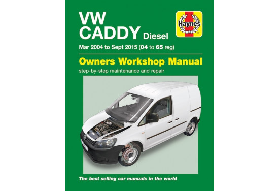 Haynes Werkplaatshandboek VW Caddy diesel (maart 2004-Sept 2015)