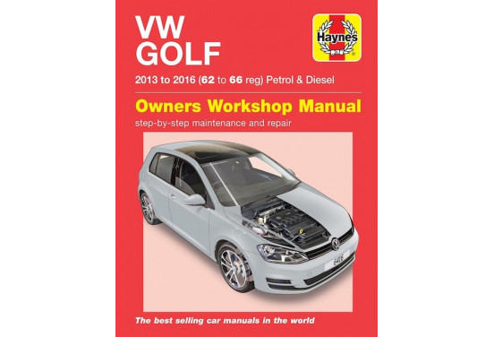 Haynes Werkplaatshandboek VW Golf benzine & Diesel (2013-2016)