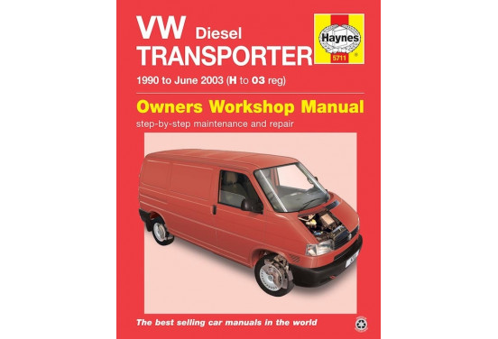 Haynes Werkplaatshandboek VW T4 Transporter diesel(1990-June 2003)