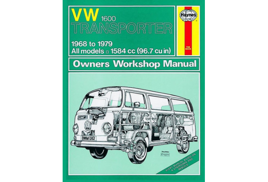 Haynes Werkplaatshandboek VW Transporter 1600(1968-1979)