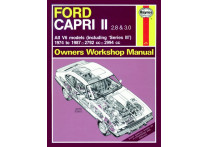 Haynes Werkplaatshandboek Ford Capri II  (&amp; III) 2.8 &amp; 3.0 V6 (1974-1987) classic  reprint