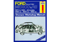 Haynes Werkplaatshandboek Ford Escort Mk II Mexico, RS 1800 &amp; RS 2000 (1975-1980) classic  repri