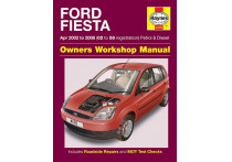 Haynes Werkplaatshandboek Ford Fiesta benzine &amp; diesel (Apr 2002 - 2008)