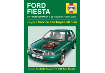 Haynes Werkplaatshandboek Ford Fiesta benzine &amp; diesel (Okt 1995-maart.2002)