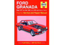 Haynes Werkplaatshandboek Ford Granada benzine (sept 1977-Feb 1985) classic  reprint