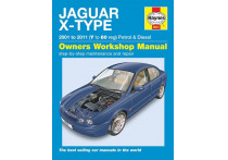 Haynes Werkplaatshandboek Jaguar X Type benzine &amp; diesel (2001-2011)