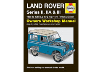 Haynes Werkplaatshandboek Land Rover Series II,IIA &amp; III benzine &amp; Diesel (1958-1985)