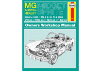 Haynes Werkplaatshandboek MG Midget &amp; Austin-Healey Sprite (1958-1980) classic  reprint