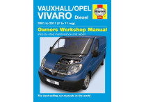 Haynes Werkplaatshandboek Vauxhall/Opel Vivaro diesel(2001 - 2011)