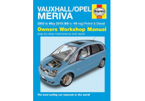 Haynes Werkplaatshandboek Vauxhall/Opel Meriva benzine &amp; diesel (2003-Mei 2010)