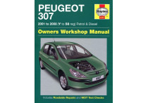 Haynes Werkplaatshandboek Peugeot 307 benzine &amp; diesel (2001 - 2008)