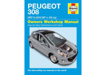 Haynes Werkplaatshandboek Peugeot 308 benzine &amp; diesel (2007-2012)