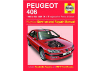 Haynes Werkplaatshandboek Peugeot 406 benzine &amp; diesel (1996-1999)
