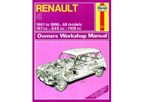 Haynes Werkplaatshandboek Renault 4 (1961-1986) classic  reprint