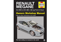 Haynes Werkplaatshandboek Renault Megane (Okt 2008-2014)