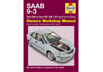 Haynes Werkplaatshandboek Saab 9-3 benzine &amp; diesel (Sep 2002 - Sep 2007)