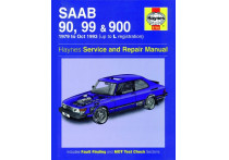 Haynes Werkplaatshandboek Saab 90, 99 &amp; 900 benzine (1979-Oct 1993)