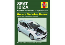 Haynes Werkplaatshandboek Seat Ibiza 2008 - 2017 Benzine & Diesel