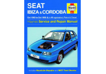 Haynes Werkplaatshandboek Seat Ibiza &amp; Cordoba benzine &amp; Diesel (Oct 1993-Oct 1999)