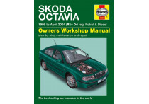 Haynes Werkplaatshandboek Skoda Octavia benzine &amp; Diesel(1998-Apr 2004)