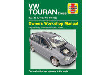 Haynes Werkplaatshandboek VW Touran diesel (2003-2015)
