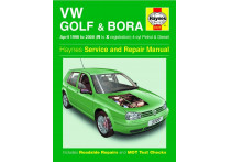 Haynes Werkplaatshandboek VW Golf &amp; Bora benzine &amp; diesel (April 1998 - 2000)