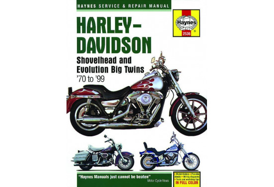 Harley-Davidson Shovelhead  &  Evolution Big Twins  (70-99)