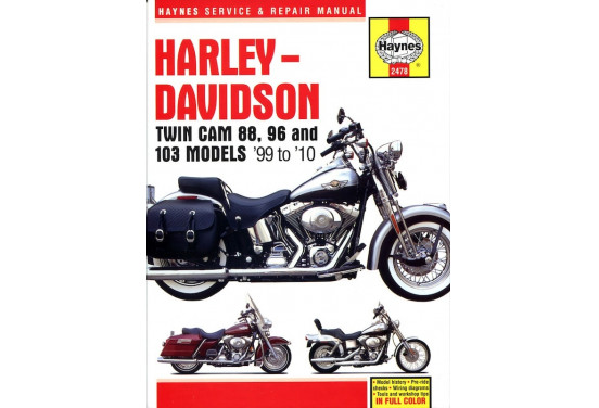 Harley-DavidsonTwin Cam 88, 96  &  103Models  (99 - 10)