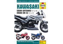 Kawasaki EX500  (GPZ500S) &amp;  ER500  (ER-5)  (87 - 08)