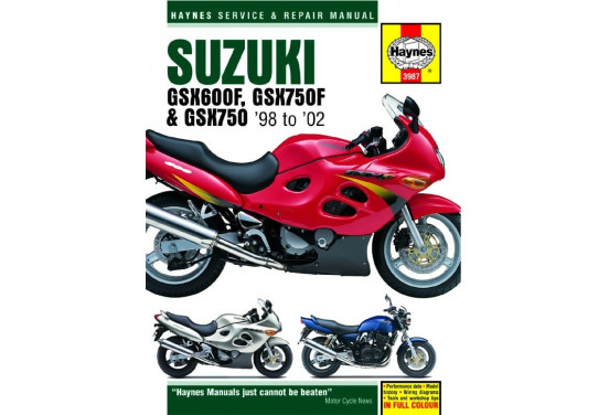 Suzuki GSX600/750F  &  GSX750  (98 - 03)