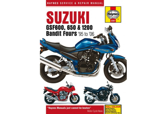 SuzukiGSF600, 650  &  1200Bandit Fours (95 - 06)