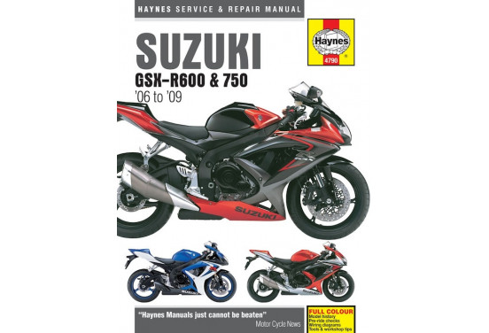 SuzukiGSX-R600  &  750  (06 - 16)