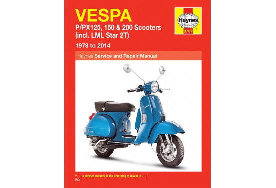 VespaP/PX 125, 150  &  200 scooters (Inc. LML Star 2T)  (78 - 14)