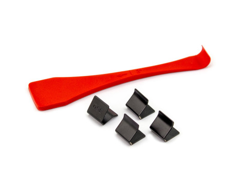 ClimAir metal clips for side wind deflectors + mounting tools