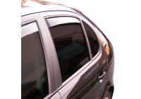 ClimAir Side wind deflectors Master Dark (rear) suitable for Kia EV6 2021-