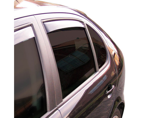 ClimAir Side wind deflectors Master Dark (rear) suitable for Suzuki Swift VI 2023-