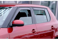 Side wind deflectors Classic complete suitable for Skoda Octavia III 5 doors 2013-