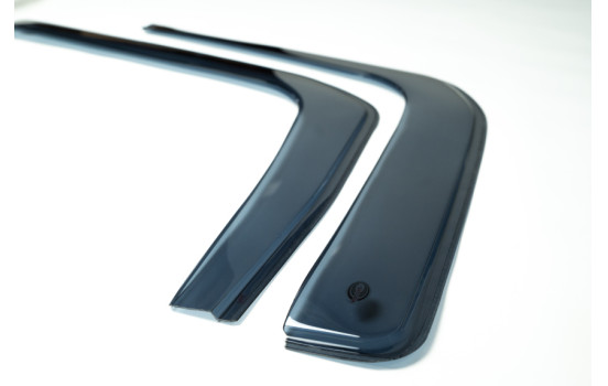 Side wind deflectors Classic suitable for Ford Ranger 4 doors 2012 - 2016 (Rear), Image 2