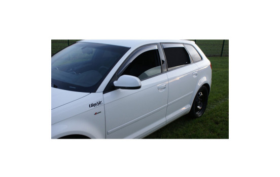 Side wind deflectors Clear fitting for Renault Talisman Sedan & Grandtour 2016-, Image 3