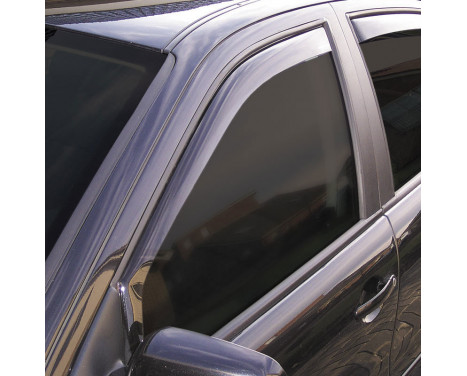 Side wind deflectors Dark for Mercedes GLC (X253) 2015-
