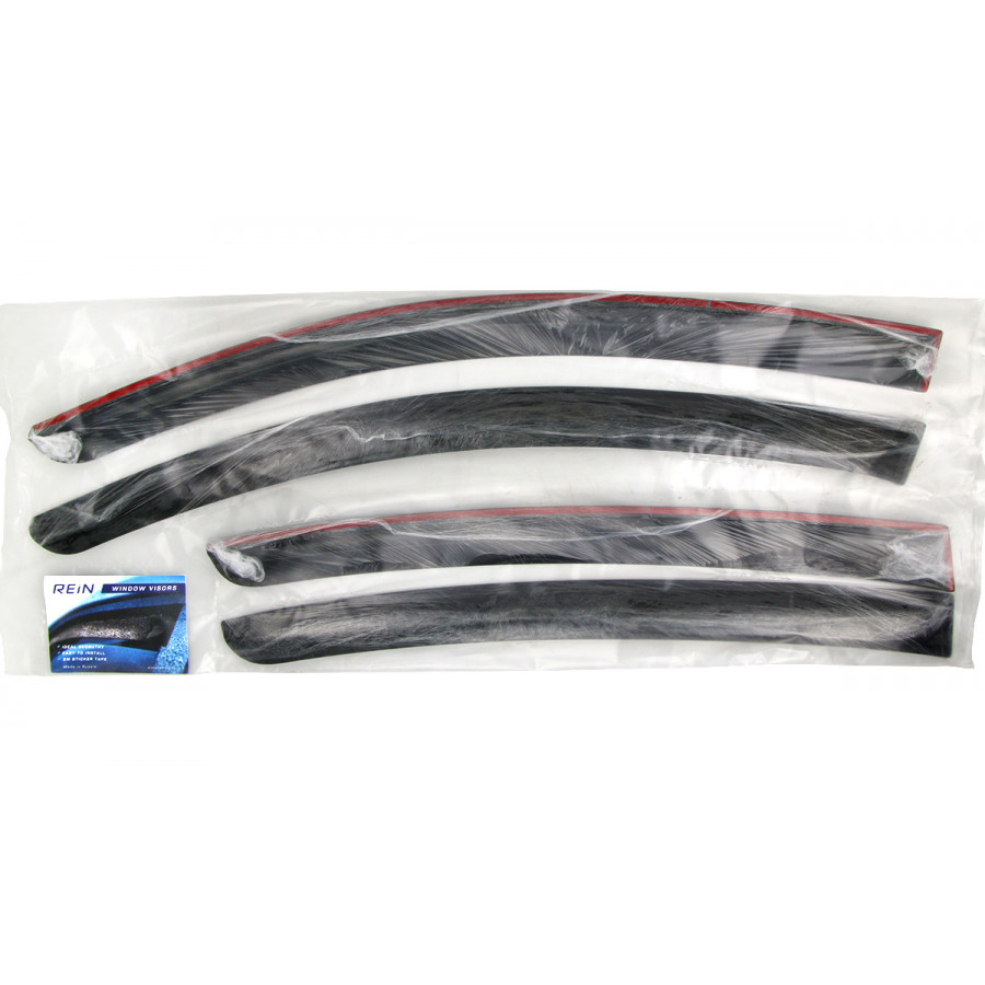 Side wind deflectors Dark Jaguar XE Sedan 2015+ 4part Winparts.co.uk